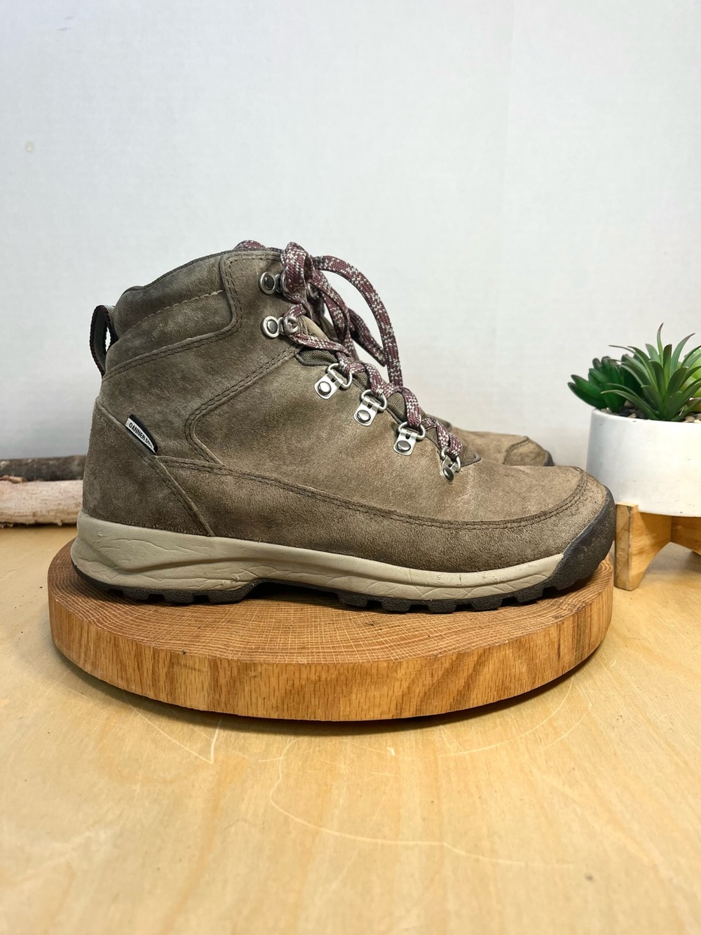 Danner Adrika Hiker Ash Waterproof Suede Hiking Boots 30130 Size 7.5